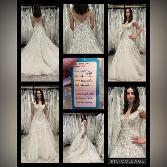 Kenneth Winston wedding dress - Picture 8 of 15